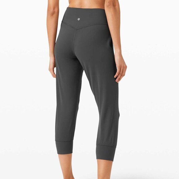 Lululemon Align Jogger Crop 23" Graphite Grey 4 - Picture 6 of 7